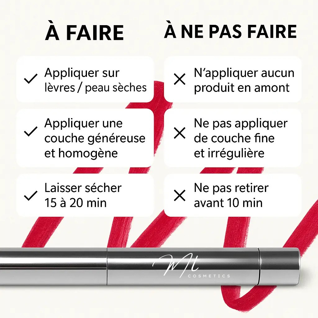 LipTatoo Liner™ - Contour précis, anti-bavure, tenue 24 h