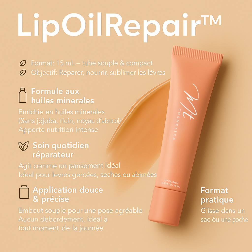 Oil Repair – Le Secret de Lèvres Douces et Apaisées