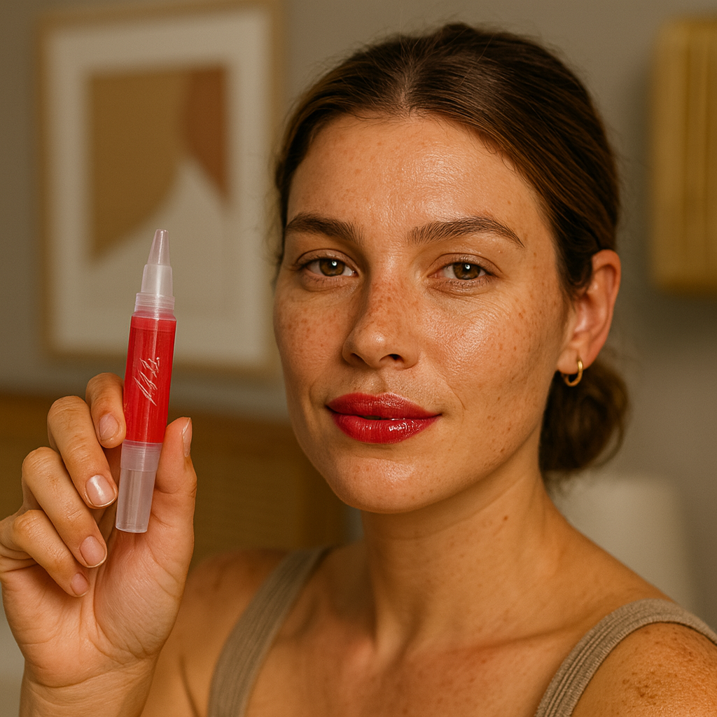 Résultat glossy & volume – look 3