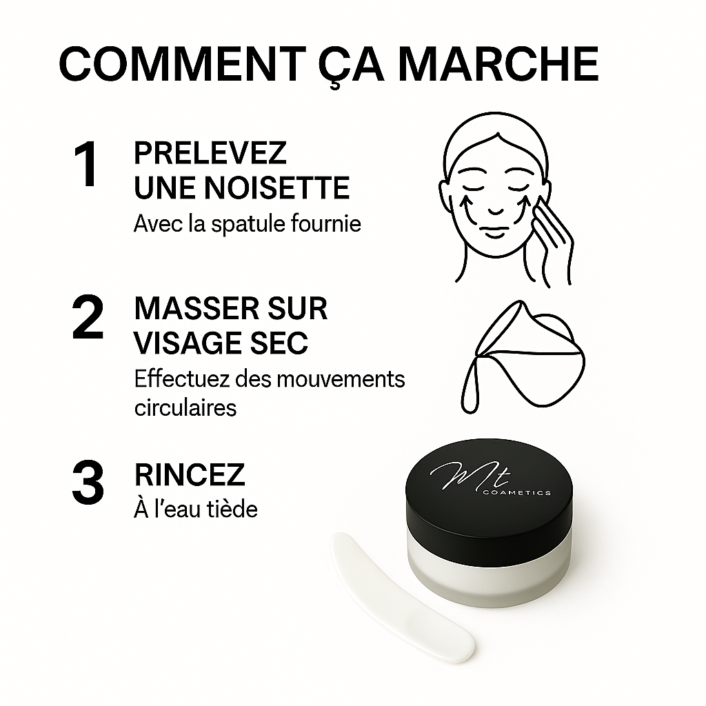 CleanBalm™ - Dissous en 1 Geste, Peau Douce