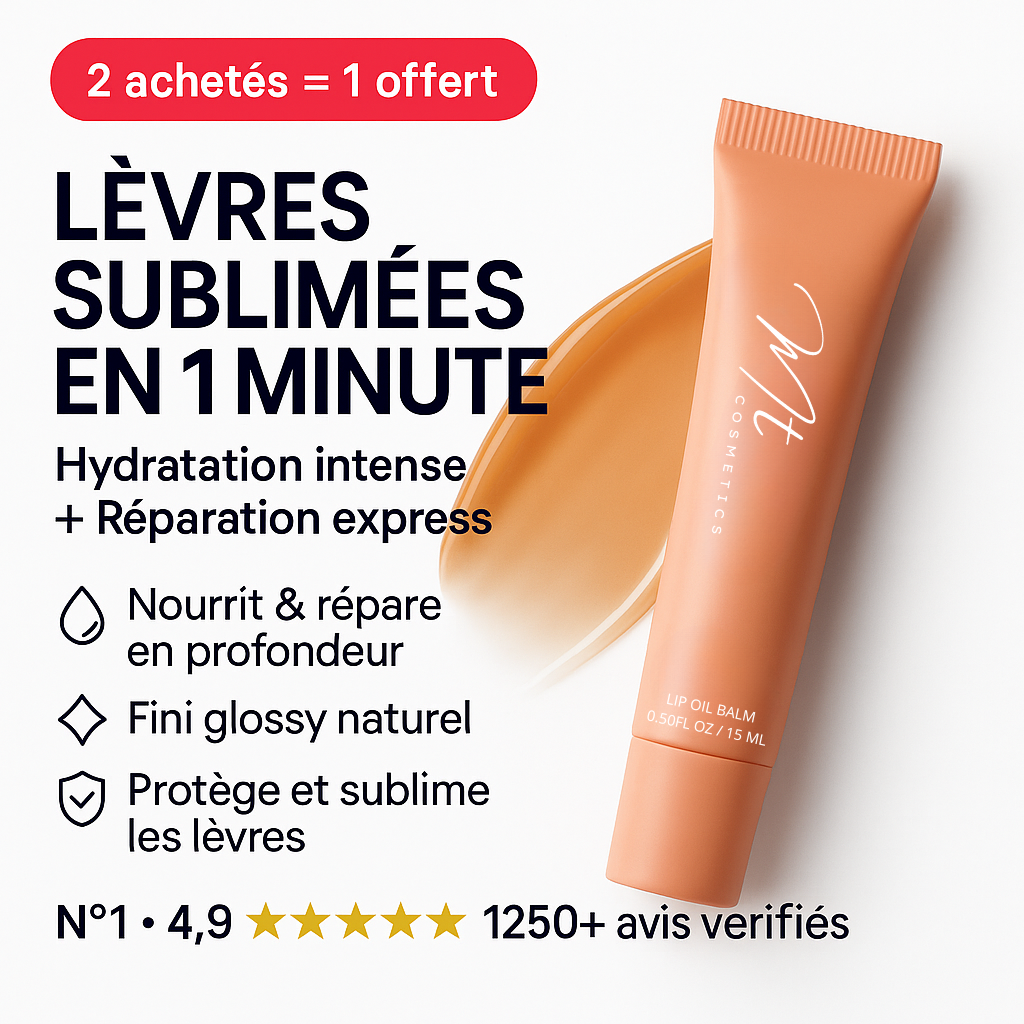 Oil Repair – Le Secret de Lèvres Douces et Apaisées