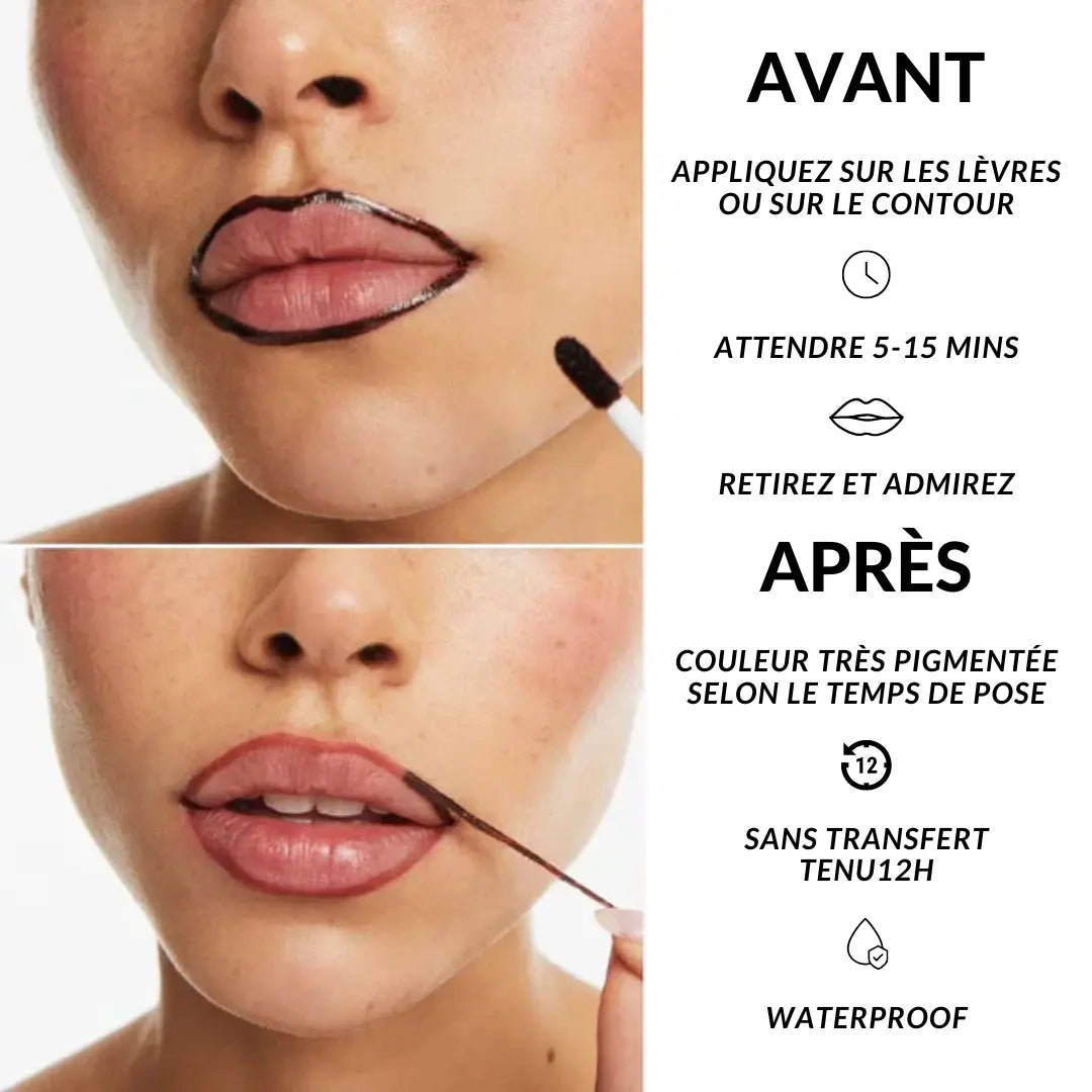 LipTatoo Liner™ - Contour précis, anti-bavure, tenue 24 h